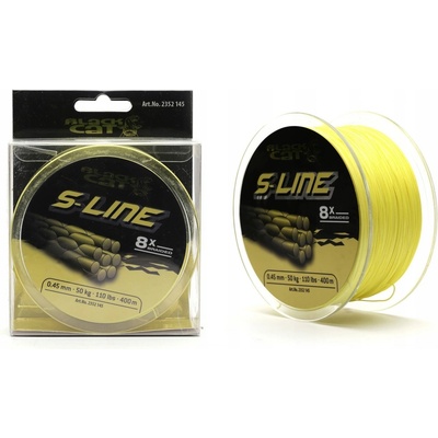 ZEBCO šnúry sumcové S-Line žltá 250m 0,38mm 40kg