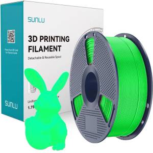 Sunlu PLA Glow In The Dark филамент зелен (PLA GLOW FG)