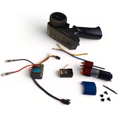 IQ models SET elektronický regulátor otáček 50A + přijímač MN 2.4 GHz+ motor 370+ dálkový ovladač