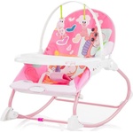 Chipolino Музикален шезлонг Chipolino - Енджой, розов (SHENJ02103PI) - baby