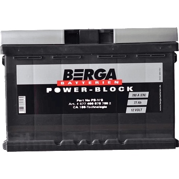 Image 1 of BERGA Power Block 77Ah 780A right+ (AKB0071)