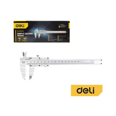 DELI EDL92150 Měřítko posuvné 150mm