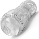 Paloqueth Rotatable Adjustable Realistic Masturbator Transparent