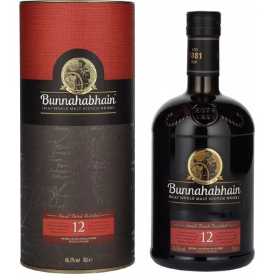 Bunnahabhain 12y 46,3% 0,7 l (tuba)