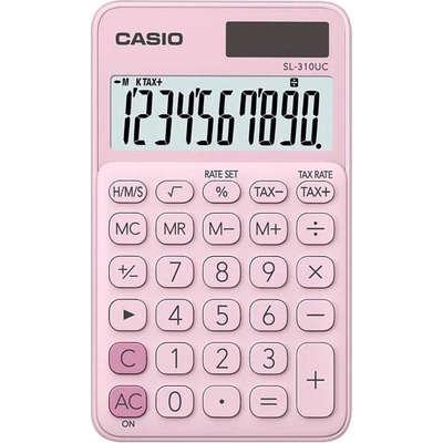 CASIO RUŽOVÁ KALKULAČKA SL-310UC-PK-S.