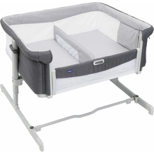 Chicco Next2Me Twins Cestovní postýlka pro dvojčata Magnet Grey
