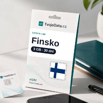 eSIM Finsko 3 GB / 29 dní