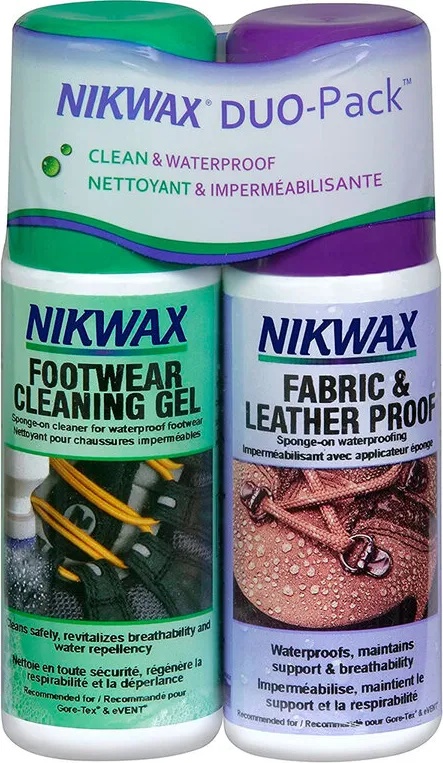 NikWax Препарат за почистване и импрегнация Nikwax Duo Pack за кожа и текстил (0178-VS)