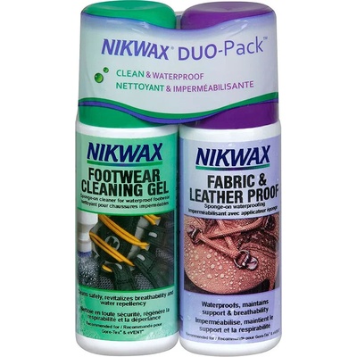 NikWax Препарат за почистване и импрегнация Nikwax Duo Pack за кожа и текстил (0178-VS)
