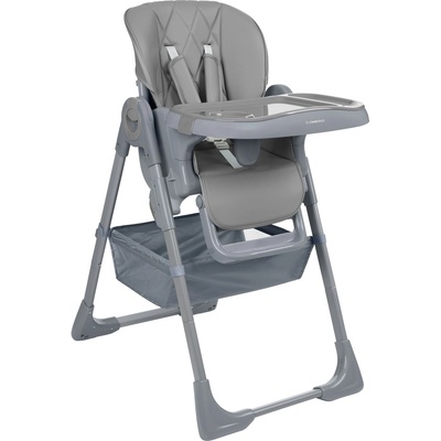 KikkaBoo Столче за хранене KikkaBoo - Comfy+, Grey (31004010197)