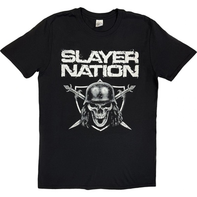 Slayer Slayer Nation 2015 Dates (Back Print) Black L Риза (SLAY01001A238L)