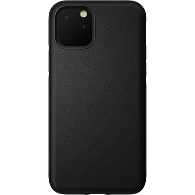 Nomad Leather Rugged Waterproof Case - кожен (естествена кожа) кейс за iPhone 11 Pro (черен)