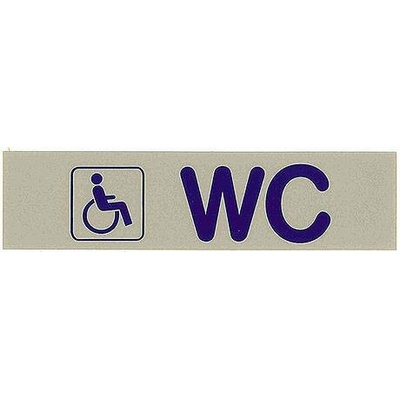 CONTACTO Tabulka piktogram "WC" | CONTACTO, 7673/018