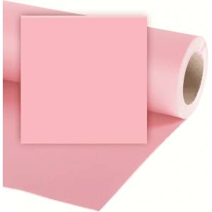 VISICO Хартиен фон Infant Pink #170 - 1.35 × 10 m, светлорозов