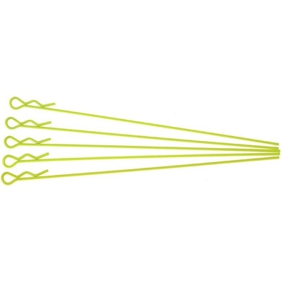 Xceed 103127 extra long body clip 1/10 fluorescent yellow 5