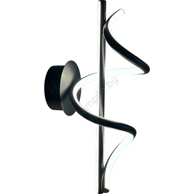 MILAGRO Led аплик twist led/12w/230v черен (mi2525)