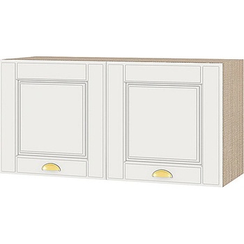 Image 1 of ИРИМ Горен кухненски шкаф Сити МФ-Бяло мат-09-108 80 см