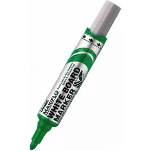 Pentel Маркер Pentel Maxiflo, зелен, от 2 до 2.5 mm, за бяла дъска, презареждаем (OK10900109)