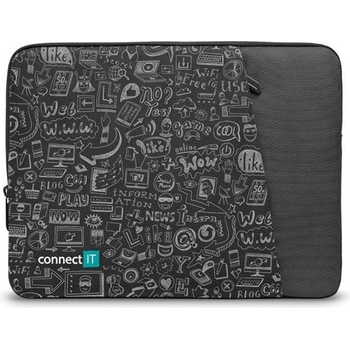 CONNECT IT Doodle pouzdro pro notebook 13.3