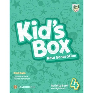 Kid's Box New Generation Level 4 Activity Book with Digital Pack British English (ISBN: 9781108889971)