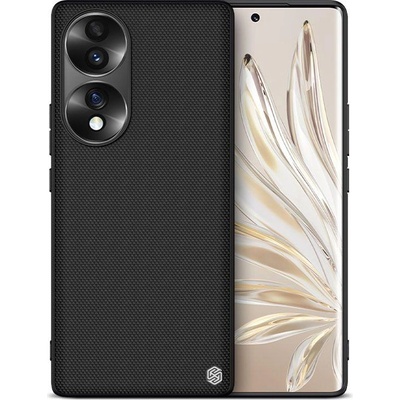 Huawei NILLKIN Frosted Shield калъф за Honor 70 5G - твърд матов гръб, черен и Скрийн Протектор