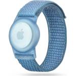 Tech-Protect Текстилна каишка за Apple AirTag - Tech-Protect Kids Nylon AirTag Band (син) (THP1245BLU)