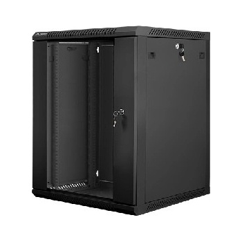 Lanberg rack cabinet 19 wall-mount 15U (WF01-6615-10B)