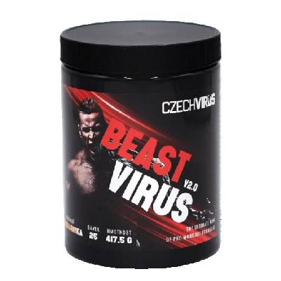 Czech Virus Beast Virus V2.0 16,7g - Kyselé jablko, Malina