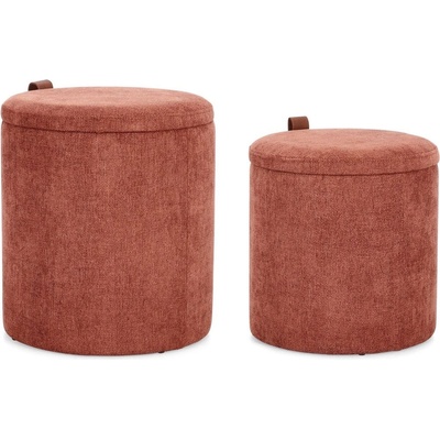 Bizzotto Katia ginger ПУФ СЪС СЪХРАНЕНИЕ - КОМПЛЕКТ 2 (0721741)