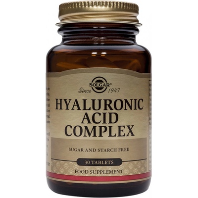 Solgar Hyaluronic Acid Complex Kyselina hyaluronová 120 mg 30 tablet