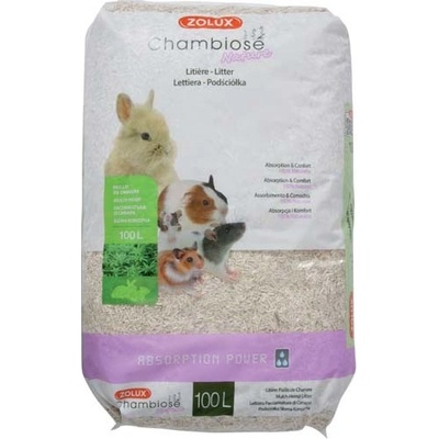 ZOLUX CHAMBIOSE NATURE konopná podstielka 100l 15 kg