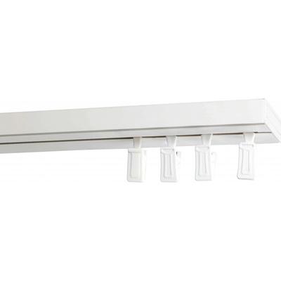 Rolmajster Stropná koľajnička PVC Biela Jednodrážková 250cm