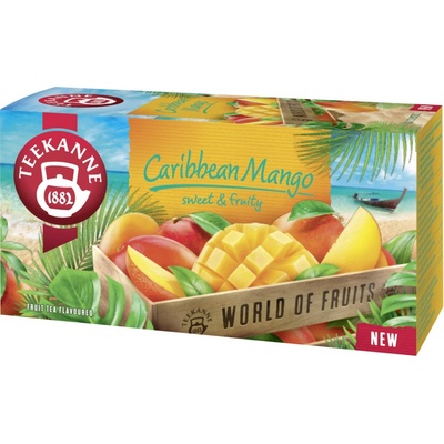 Teekanne Ovocný čaj Carribbean Mango 20 x 2,25 g