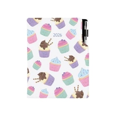 Design B5 týdenní 2026 Cupcake