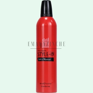 Inebrya Силно фиксираща пяна 400 мл. Ice Cream Style-In Extra Strong Mousse (0287463)