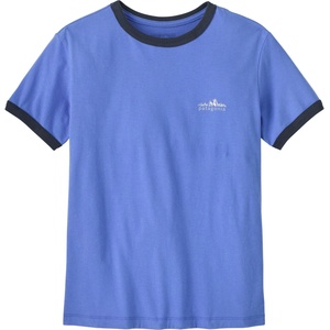 Patagonia Дамска тениска Patagonia Women's Fitz Roy Foothills Ringer Tee T-shirt - Diver Blue (916-7797-0313)