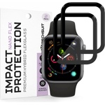 Techsuit Протектор за Apple Watch 4 / 5 / 6 / SE / SE 2 / SE 3 40mm - Nano Flex (2 pack) - Techsuit - Черен