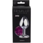 Boss of Toys Enlarged Anal Plug Diamond Purple Sparkle XL
