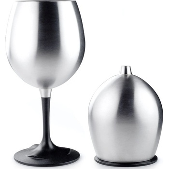 GSI Outdoors Glacier Stainless Red Wine Glass Цвят: сребърен