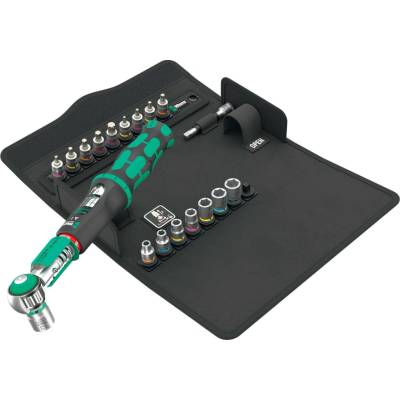 Wera momentový klíč Safe-Torque A 1 SHK Set 1, čtyřhran 1/4", 2 - 12 Nm sada 20 dílů 136073