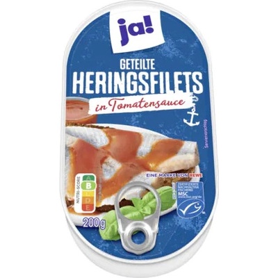 Ja! Heringsfilets in Tomatensauce 200 g