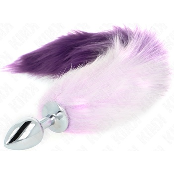 Kink Fox Tail with Metal Plug Purple