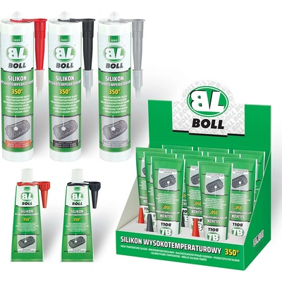 Boll Vysokoteplotní silikon 290 ml šedá