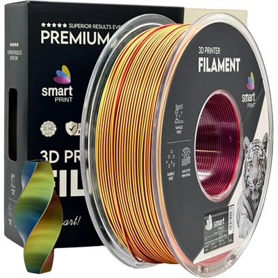 Smart Print FG-S113-E1, 3D филамент, PLA Silk, 1, 75mm, 1000g, Tri Color, Многоцветен (Sunset horizon) (FG-S113-E1)