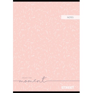 STREET Тетрадка Street, А4, бели листа, 54л, Notes (30031-А-NOTES)