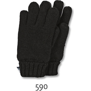 Sterntaler Детски плетени ръкавици, Sterntaler, в черно