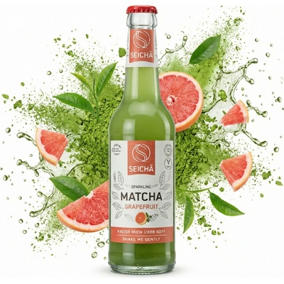 Seicha Matcha Grapefruit 330 ml – Zboží Dáma