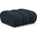 Micadoni Тъмносиня шенилова табуретка Lupine - Micadoni (MIC_POUF_214_F1_LUPINE5)