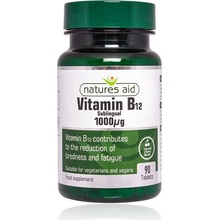 Natures aid Vitamín B12 1000 µg 90 tablet