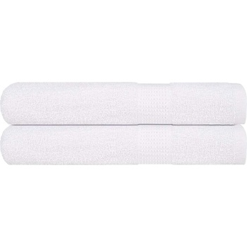 vidaXL Кърпи 2 бр бели 100x200 см 360 gsm 100% памук (136665)